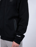 Tech Zip Hoodie - Black