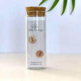 SILVER FERN EARRINGS - ROSE GOLD