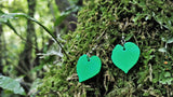 Kawakawa Earrings - Green