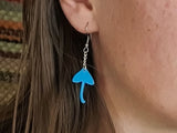Werewere-kokako Mushroom Earrings