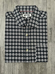 MRMR Long Sleeve Shirt - Navy Print