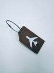 Silicone Luggage Tag - Taupe