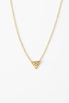 Stilen Rory Triangle Necklace - Gold