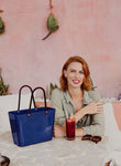 Small Hinza Bag - Dark Blue