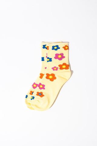 Stilen Retro Flower Socks