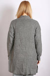 Sabena Edge to Edge Cardigan - Charcoal