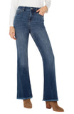 Hannah Flare Fray Hem - Sycamore