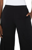 Liverpool Pull-on Palazzo Pants - Black