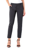 Liverpool Kelsey Knit Trousers - Dark Shadow Grey