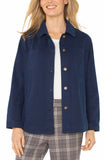 Navy shacket