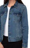 Distressed Jean Jacket - Higgins