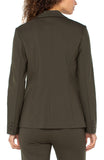 Button Blazer - Forest Night