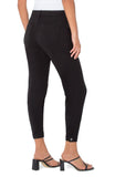 Utility jogger with snap hem