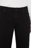 Stride Crop Wide - Black Rinse