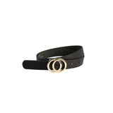 LOOP LEATHER CO BRITTANY BELT - BLACK