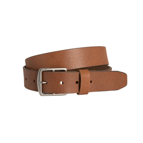 LOOP LEATHER CO STATE ROUTE BELT - BRANDY TAN