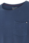BLEND NOEL TEE - DENIM BLUE