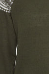 BLEND PULLOVER - OLIVE SCANDI - ONLINE CLEARANCE