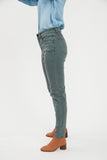 FDJ - OLIVIA SLIM LEG - SILVER PINE