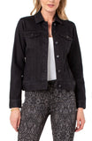CLASSIC JEAN JACKET - BLACK - clearance