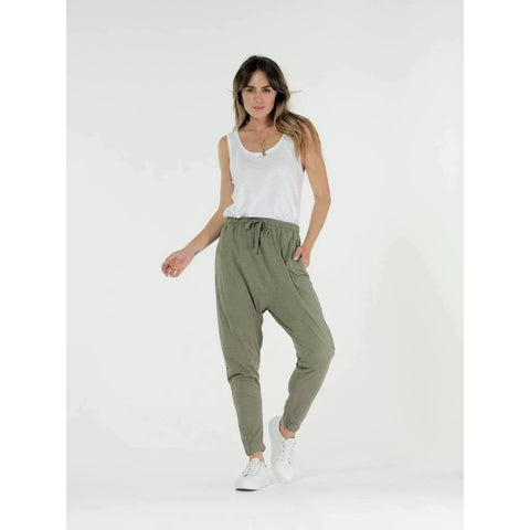 AYBREY JOGGER - KHAKI - clearance