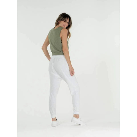 AYBREY JOGGER - WHITE - clearance