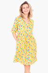 ORCHARD DRESS - YELLOW-online clearance