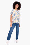 TROPICAL LEAF T-SHIRT-online clearance
