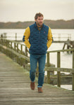 BRAKEBURN NAVY MENS GILET