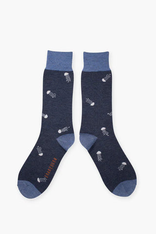 BRAKEBURN MENS JELLY FISH SOCKS