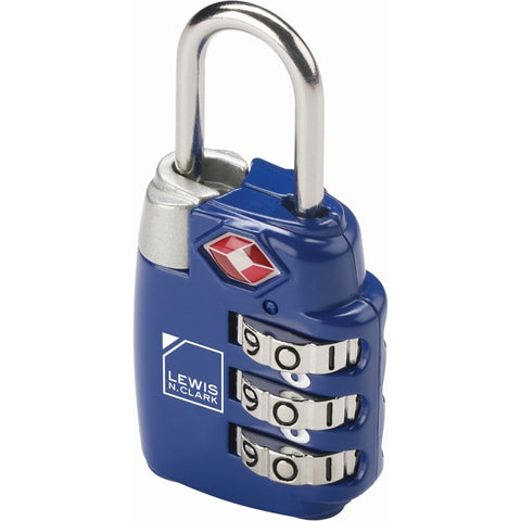 TSA COMBINATION LOCK - BLUE