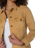 LIVERPOOL CLASSIC JEAN JACKET - GOLD HONEY