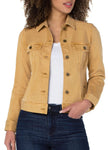 LIVERPOOL CLASSIC JEAN JACKET - GOLD HONEY