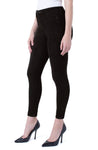 LIVERPOOL ABBY HI RISE ANKLE SKINNY - BLACK RINSE