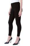 LIVERPOOL ABBY HI RISE ANKLE SKINNY - BLACK RINSE
