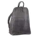 MILLENI LEATHER BACKPACK - SLATE