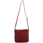 MILLENI RED NAPPA LEATHER HANDBAG