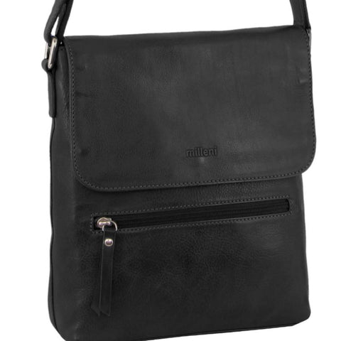 MILLENI BLACK NAPPA LEATHER BAG