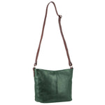 MILLENI EMERALD NAPPA LEATHER HANDBAG