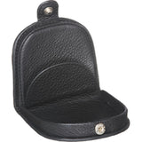 PIERRE CARDIN BLACK LEATHER COIN PURSE