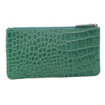 PIERRE CARDIN PHONE WALLET - GREEN CROC