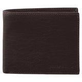 PIERRE CARDIN BROWN MEN'S LEATHER WALLET