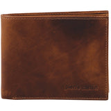 PIERRE CARDIN CHESTNUT MEN'S LEATHER WALLET