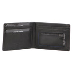 PIERRE CARDIN SOFT ITALIAN LEATHER MENS WALLET - BLACK