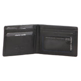 PIERRE CARDIN SOFT ITALIAN LEATHER MENS WALLET - BLACK