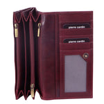 PIERRE CARDIN CHERRY LEATHER WALLET