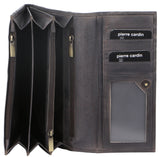 PIERRE CARDIN SLATE GREY LEATHER WALLET