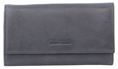 PIERRE CARDIN TEAL LEATHER WALLET