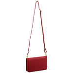 PIERRE CARDIN RED LEATHER WALLET & ORGANISER RFID PROTECTED