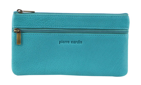 PIERRE CARDIN PHONE WALLET - TURQUOISE